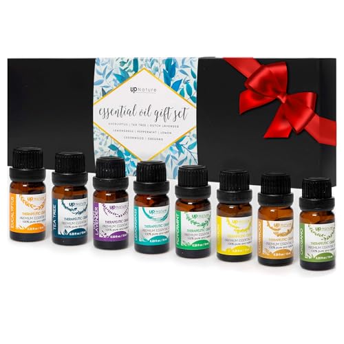 Essential Oil Set | 100% Pure, 8 Pack for Diffuser