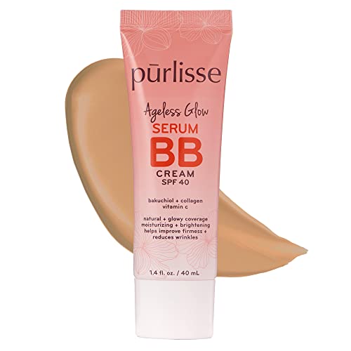 BB Cream | Clean & Cruelty-Free, Full Coverage Hydrating with Collagen - 1.4 oz.