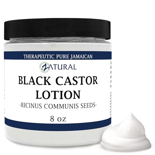 Black Castor Oil Lotion | 8 Ounce, Moisturizing Formula