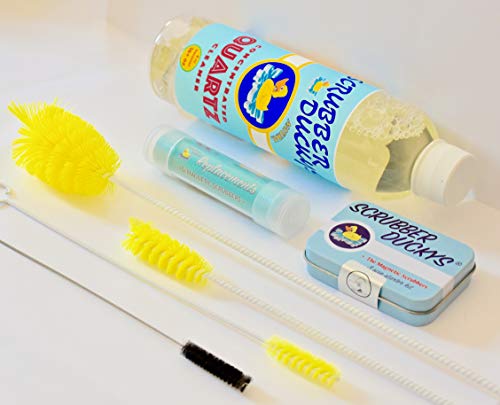 Glass Cleaner Kit | Includes Brushes, Natural Cleaning Concentrate