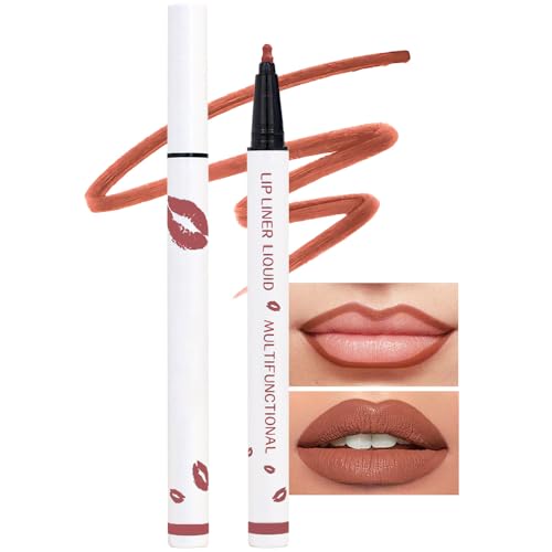 Lip Tint Marker | 2-in-1 Liquid Lipstick & Liner, Long Lasting Waterproof