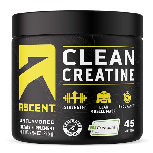 Creatine Powder | 5 Grams Per Serving, Unflavored, 45 Servings Total