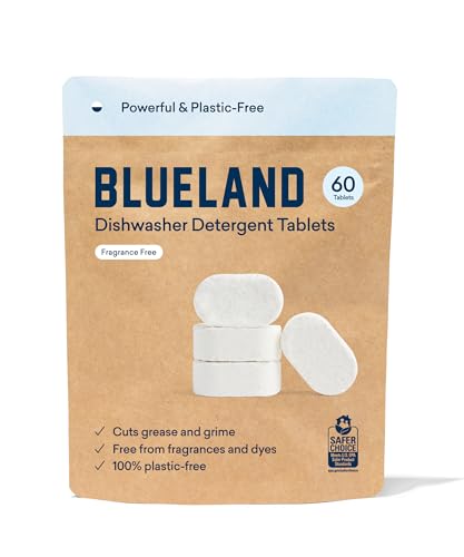 Dishwasher Detergent Tablets | Plastic-Free, Eco-Friendly, 60 Count