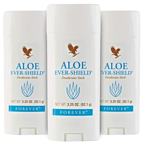 Deodorant | Aluminum-Free, Soothing Aloe, 3.25 oz Stick, Pack of 3