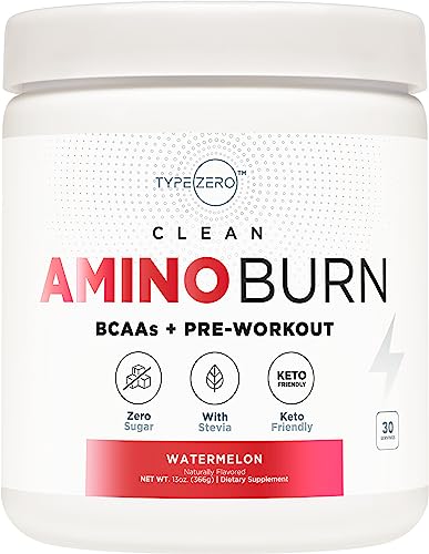 Pre-Workout Drink | Vegan Amino Acids, Sugar-Free, Watermelon Flavor