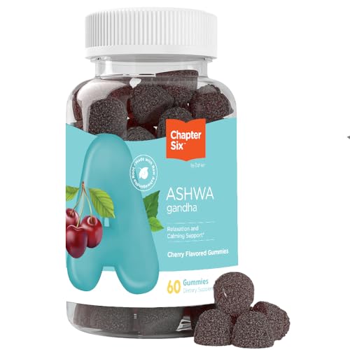 Ashwagandha Gummies | Natural Mood Support, 60 Count