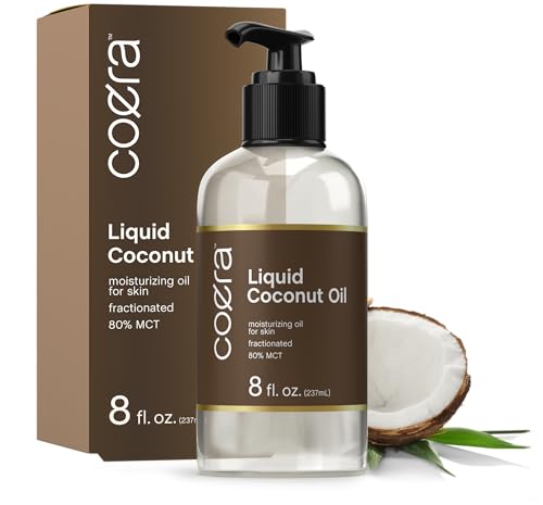 Fractionated Coconut Oil | 8 fl oz, Liquid Moisturizing Oil for Skin