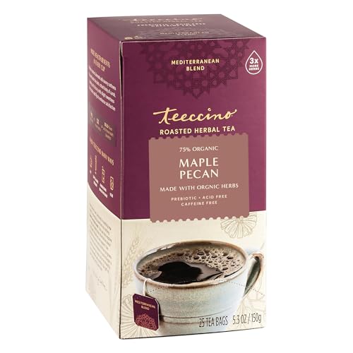 Herbal Tea | Maple Pecan Flavor, Caffeine Free, 25 Count