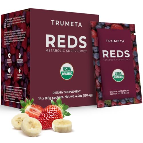 Superfood Powder | Reds Blend, 14 Packets, Immune Support, Antioxidants