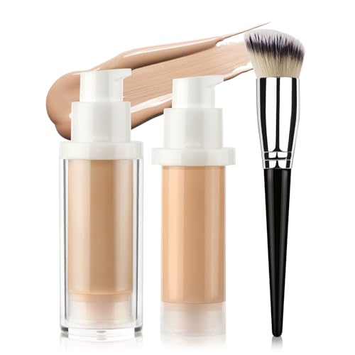 Liquid Foundation | Hyaluronic Acid, Long-Wear, Waterproof Full Coverage