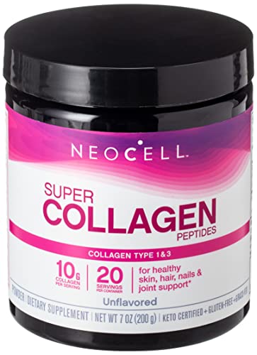 Collagen Powder | 6,600mg, Types 1 & 3, Unflavored, 7 Ounces