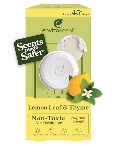 Air Freshener | Non-Toxic, Lasts 45+ Days, Includes Refillable Plug-In