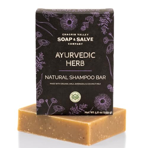 Shampoo Bar | Ayurvedic Herbs, 5.6 oz, Plastic Free, Vegan