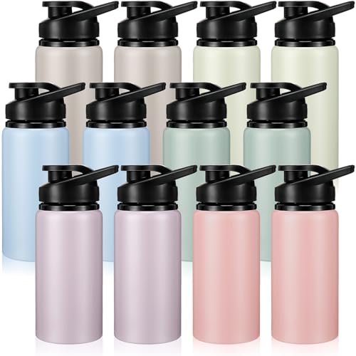 Reusable Water Bottle | Lightweight, Leakproof, 17 oz, 12 Pack