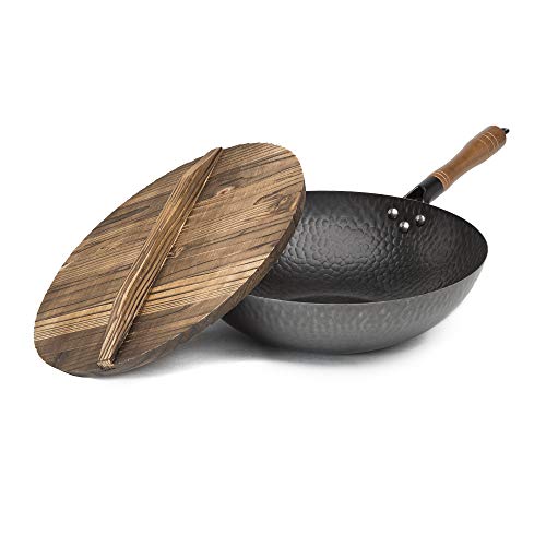 Wok Pan | 13-Inch, Non-Stick, Compatible with Most Cooktops