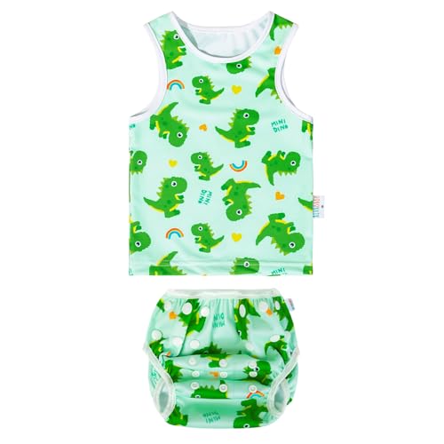 Baby Swim Diaper | Reusable, Matching Top, 0-3 Years