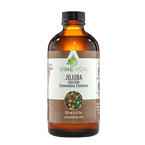 Carrier Oil | Undiluted Jojoba, 4 oz, Ideal for DIY Candles and Soap Making