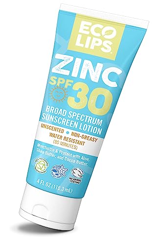 Sunscreen Lotion | SPF 30, 4 oz, Reef Safe, Water Resistant