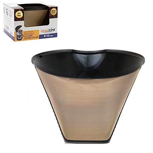 Coffee Filter Replacement | Cone Style, Compatible with Braun 8-12 Cup Makers