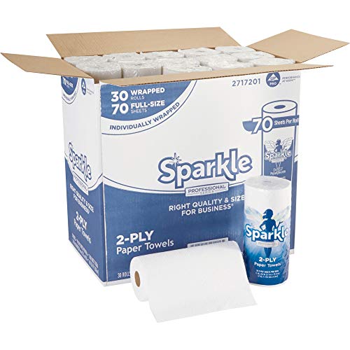 Paper Towels | 2-Ply, 70 Sheets per Roll, 30 Rolls per Case