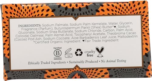 Nubian Heritage Soap Bar, African Black, 5 Ounce