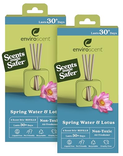 Air Freshener | Non-Toxic, Lasts Over 30 Days, 8 Scent Stix Refills