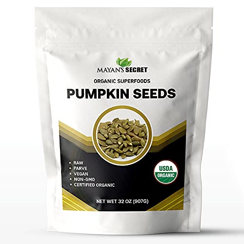 Pumpkin Seeds | Organic, 2 lbs, Unsalted, Premium Quality