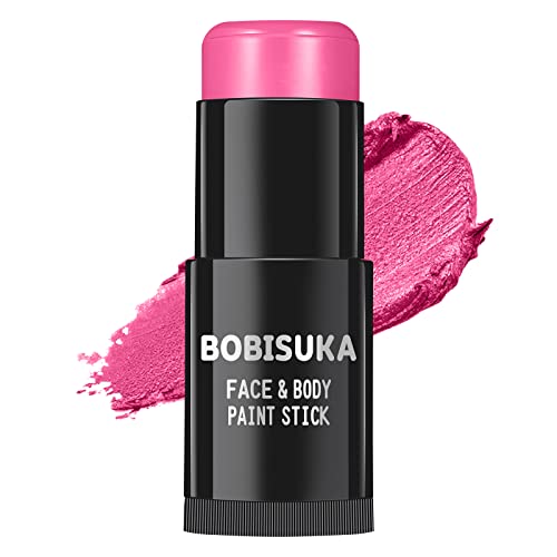 Body Paint Stick | Waterproof Pink, Face & Body Use, Ideal for Sports and Cosplay