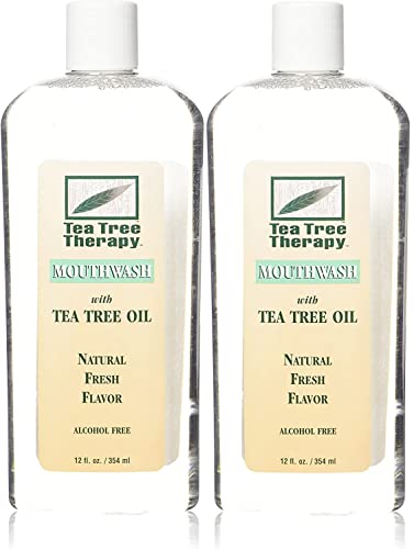 Mouthwash | Tea Tree, Alcohol Free - 12 fl oz, 2 Pack