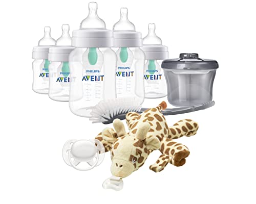 Baby Bottle Set | Anti-Colic, Includes AirFree Vent, Newborn Gift