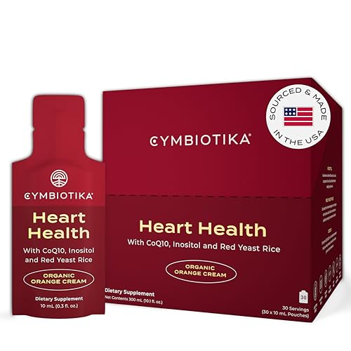 Heart Health Supplement | CoQ10, Inositol, Gluten Free, 30 Pack