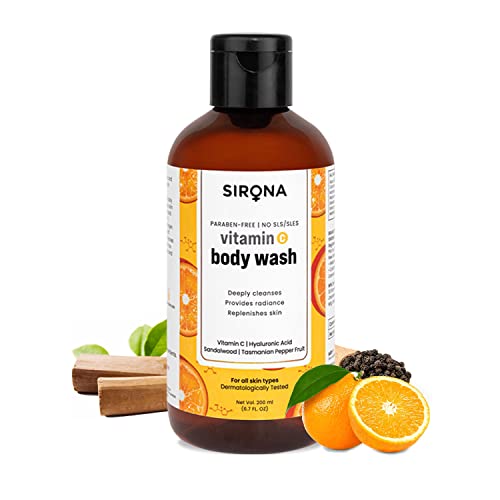 Body Wash | Gel Based, 200 ml, with Hyaluronic Acid, Sandalwood, Tasmanian Pepper Fruit