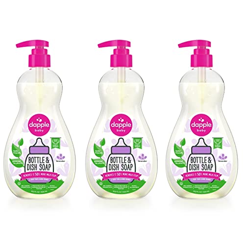 Dish Soap | Plant-Based | Hypoallergenic | 16.9 Fl Oz (Pack of 3)