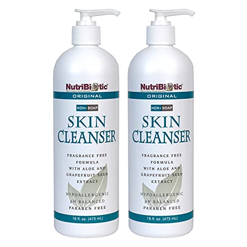 Face Cleanser | Fragrance Free, pH Balanced, 16 oz Twin Pack