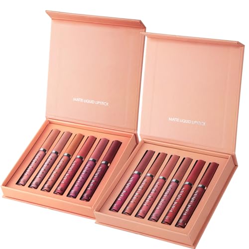 Liquid Lipstick | Matte Finish Set of 6