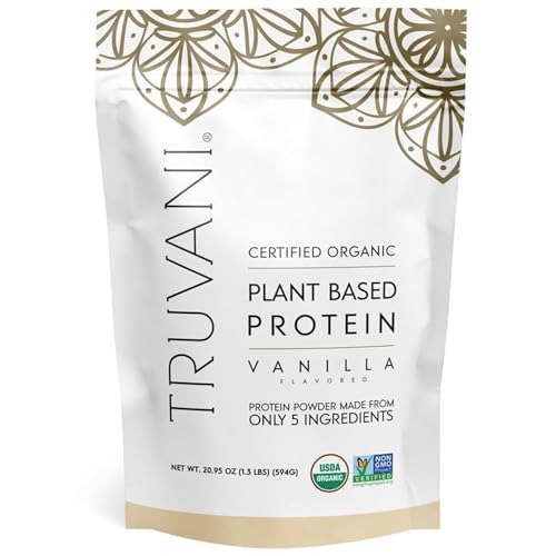 Pea Protein Powder | Vanilla Flavor, 20.9 oz, 20 Servings