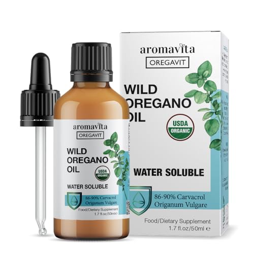 Wild Oregano Oil | Digestive & Immune Support, Natural Vegan Supplement