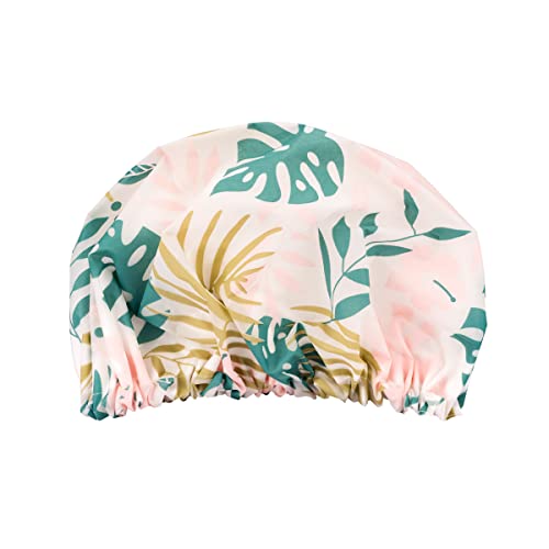 Shower Cap | Cotton Lining, Quick Drying, Fits All Hair Types