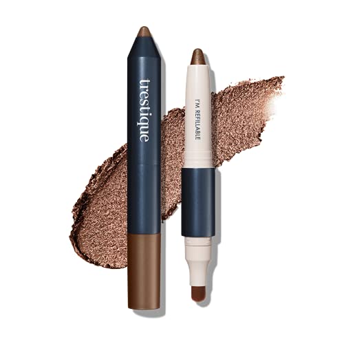 Eyeshadow Crayon | Refillable, Built-In Blending Brush, Clean Beauty