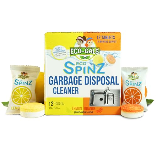 Garbage Disposal Cleaner | 6 Count, Lemon & Orange Citrus Scent