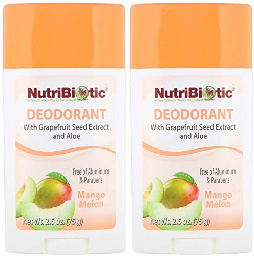 Deodorant | Mango Melon, Vegan, Aluminum-Free, 2.6 oz, Pack of 2