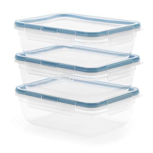 Food Storage Containers | 3-Pack, 8.5-Cup, Leakproof, BPA-Free