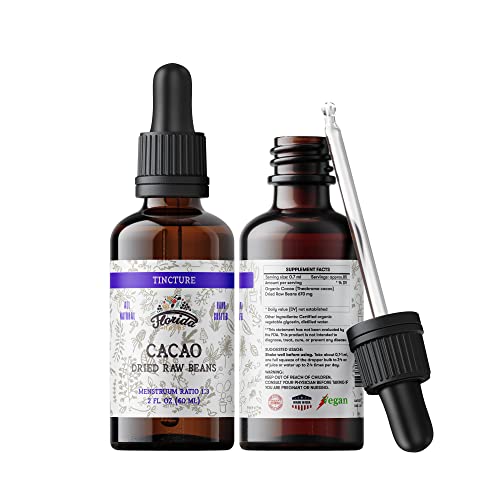 Cacao Tincture | Organic Extract, Non-GMO, 2 oz