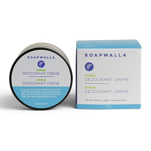 Deodorant Cream | Natural Citrus, Vegan, 2 oz (Full Size)