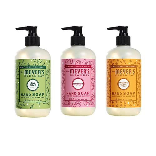 Hand Soap | Scent Variety Pack, Peppermint, Iowa Pine, Orange Clove