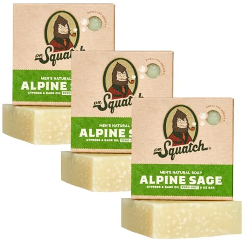 Bar Soap | 3-Pack, Alpine Sage Scent, All Natural