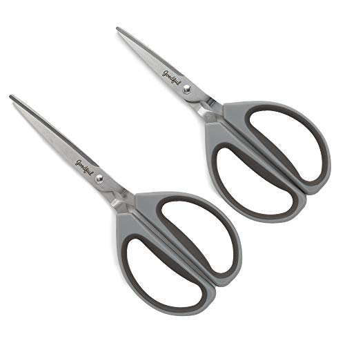 Kitchen Shears | Heavy Duty Stainless Steel, Comfort Grip, Micro-Serrated