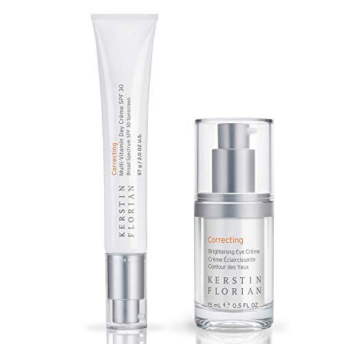 Face Sunscreen | Multi-Vitamin Day Crème SPF 30, Brightening Eye Crème Set