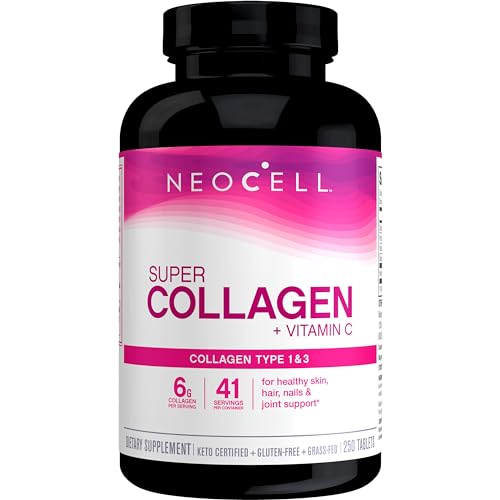 Collagen Tablets | Type I & III, 250 Count