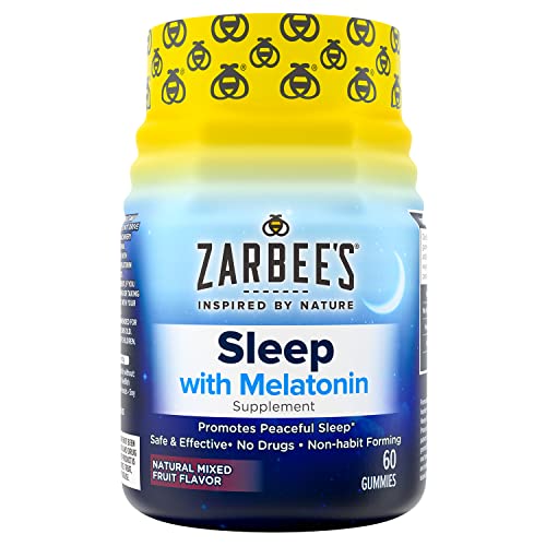 Sleep Supplement | 3mg Melatonin, Natural Mixed Fruit Flavor, 60 Count